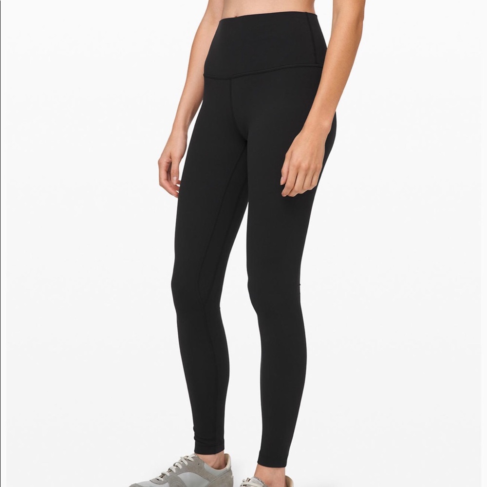 black lululemon align leggings 31”